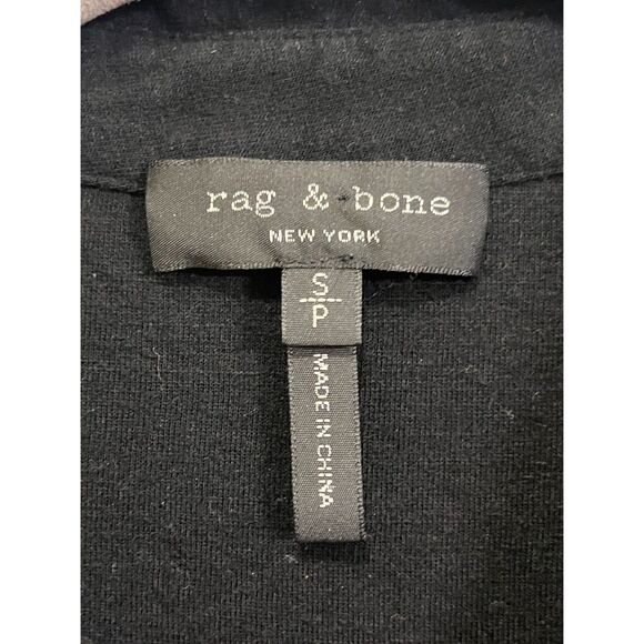 rag & bone Long Sleeve Polo (Small) - Picture 4 of 12